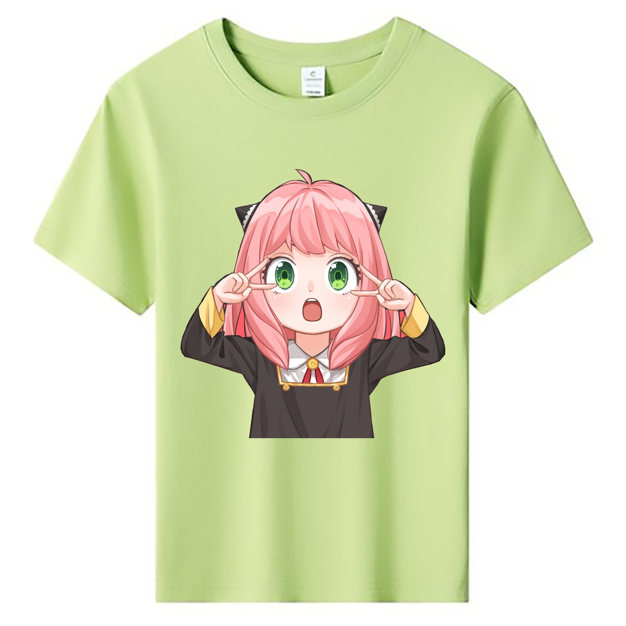 （画像用） SPY×FAMILY间谍家家酒 綿100％キッズTシャツ（フロントプリント）